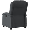 Stella Homewares Massage Recliner Chair Black Real Leather