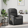 Stella Homewares Massage Recliner Chair Grey Real Leather