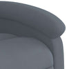 Stella Homewares Massage Recliner Chair Dark Grey Velvet