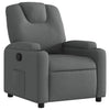 Stella Homewares Recliner Chair Dark Grey Fabric