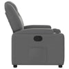 Stella Homewares Recliner Chair Dark Grey Fabric