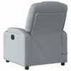 Stella Homewares Massage Recliner Chair Light Grey Fabric