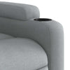Stella Homewares Massage Recliner Chair Light Grey Fabric