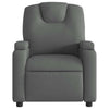 Stella Homewares Massage Recliner Chair Dark Grey Fabric