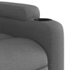 Stella Homewares Massage Recliner Chair Dark Grey Fabric