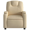 Stella Homewares Massage Recliner Chair Cream Fabric