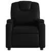 Stella Homewares Recliner Chair Black Faux Leather