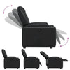 Stella Homewares Recliner Chair Black Faux Leather