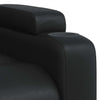 Stella Homewares Recliner Chair Black Faux Leather