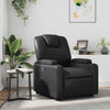 Stella Homewares Recliner Chair Black Faux Leather