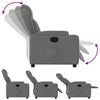 Stella Homewares Recliner Chair Dark Grey Fabric