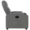 Stella Homewares Recliner Chair Dark Grey Fabric