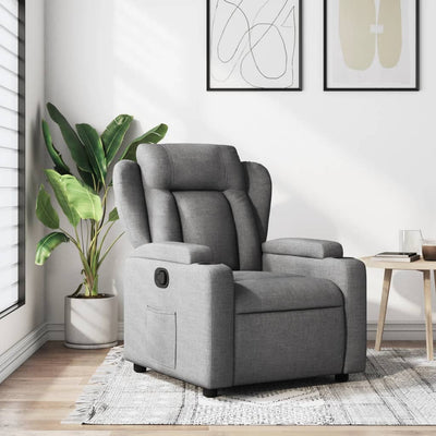 Stella Homewares Recliner Chair Dark Grey Fabric