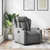 Stella Homewares Recliner Chair Dark Grey Fabric