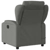 Stella Homewares Massage Recliner Chair Dark Grey Fabric