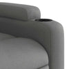 Stella Homewares Massage Recliner Chair Dark Grey Fabric