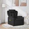 Stella Homewares Massage Recliner Chair Black Fabric