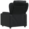Stella Homewares Massage Recliner Chair Black Faux Leather