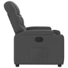 Stella Homewares Recliner Chair Dark Grey Fabric