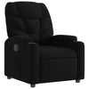 Stella Homewares Recliner Chair Black Fabric