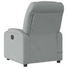 Stella Homewares Massage Recliner Chair Light Grey Fabric