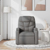 Stella Homewares Massage Recliner Chair Dark Grey Fabric