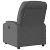 Stella Homewares Massage Recliner Chair Dark Grey Fabric