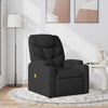 Stella Homewares Massage Recliner Chair Black Fabric