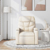 Stella Homewares Massage Recliner Chair Cream Fabric