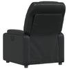Stella Homewares Recliner Chair Black Faux Leather