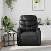 Stella Homewares Massage Recliner Chair Black Faux Leather