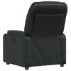 Stella Homewares Massage Recliner Chair Black Faux Leather