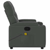 Stella Homewares Massage Recliner Chair Dark Grey Fabric