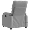 Stella Homewares Massage Recliner Chair Light Grey Fabric