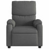 Stella Homewares Massage Recliner Chair Dark Grey Fabric