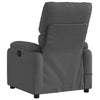Stella Homewares Massage Recliner Chair Dark Grey Fabric