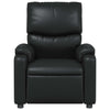 Stella Homewares Massage Recliner Chair Black Faux Leather