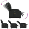 Stella Homewares Massage Recliner Chair Black Faux Leather