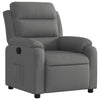 Stella Homewares Recliner Chair Dark Grey Fabric