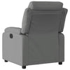 Stella Homewares Recliner Chair Dark Grey Fabric