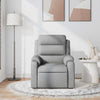 Stella Homewares Massage Recliner Chair Light Grey Fabric