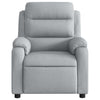 Stella Homewares Massage Recliner Chair Light Grey Fabric
