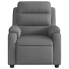 Stella Homewares Massage Recliner Chair Dark Grey Fabric