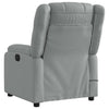 Stella Homewares Massage Recliner Chair Light Grey Fabric