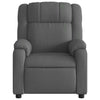 Stella Homewares Massage Recliner Chair Dark Grey Fabric