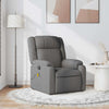 Stella Homewares Massage Recliner Chair Dark Grey Fabric