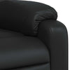 Stella Homewares Massage Recliner Chair Black Faux Leather