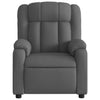 Stella Homewares Massage Recliner Chair Dark Grey Fabric