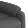 Stella Homewares Massage Recliner Chair Dark Grey Fabric