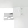 Stella Homewares Wall Cabinet with Glass Doors White 102x37x35 cm